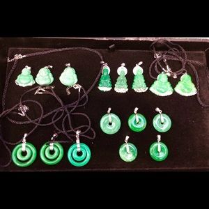 Jade necklaces/ pendants